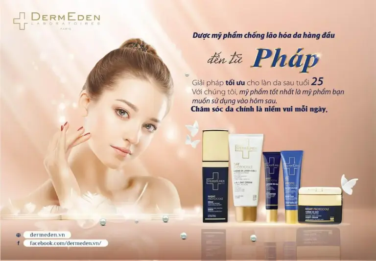 Dermeden 1 Thương Hiệu Đi Đầu Trong Nghiên Cứu Và Phát Triển Các Dòng Mỹ Phẩm Chống Lão Hóa