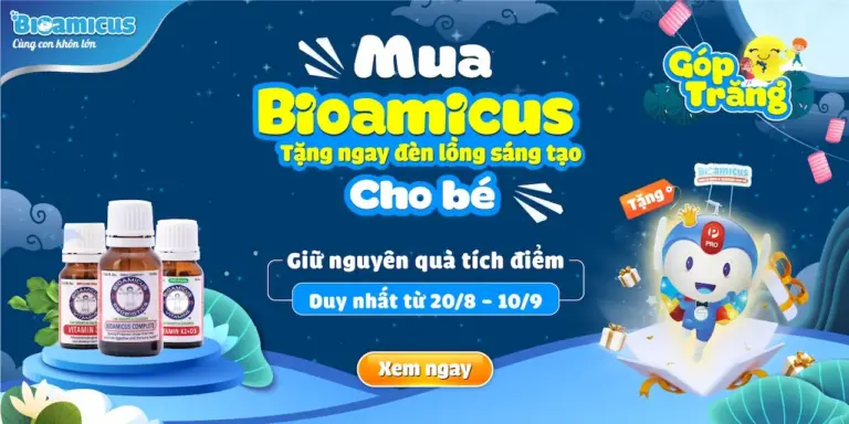 BioAmicus 1 Dòng Sản Phẩm Cao Cấp Từ Canada Cho Trẻ Sơ Sinh Và Trẻ Nhỏ