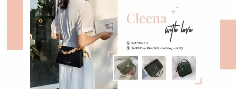 Cleena Là 1 Thương Hiệu Thời Trang Chuyên Cung Cấp Các Sản Phẩm Túi Da Đeo Chéo