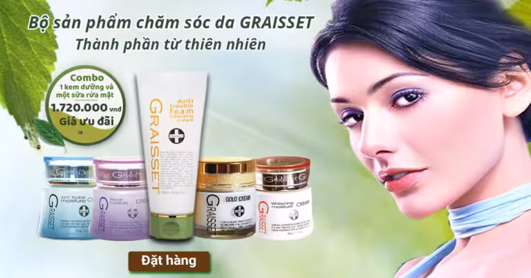 Sữa Rửa Mặt Anti Graisset Và 1 Kem Dưỡng Da Bộ Sản Phẩm Chăm Sóc Da