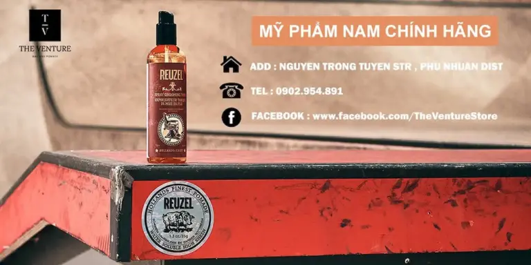 The Venture - Wax And Pomade 1 Sản Phẩm Tạo Kiểu Tóc Chính Hãng . Tạo Kiểu Tóc - Tất Cả Sản Phẩm Các Loại Sáp Vuốt Tóc, Keo Xịt Tóc, Wax, Gel Vuốt Tóc Giúp Tạo Kiểu Tóc Cá Tính.