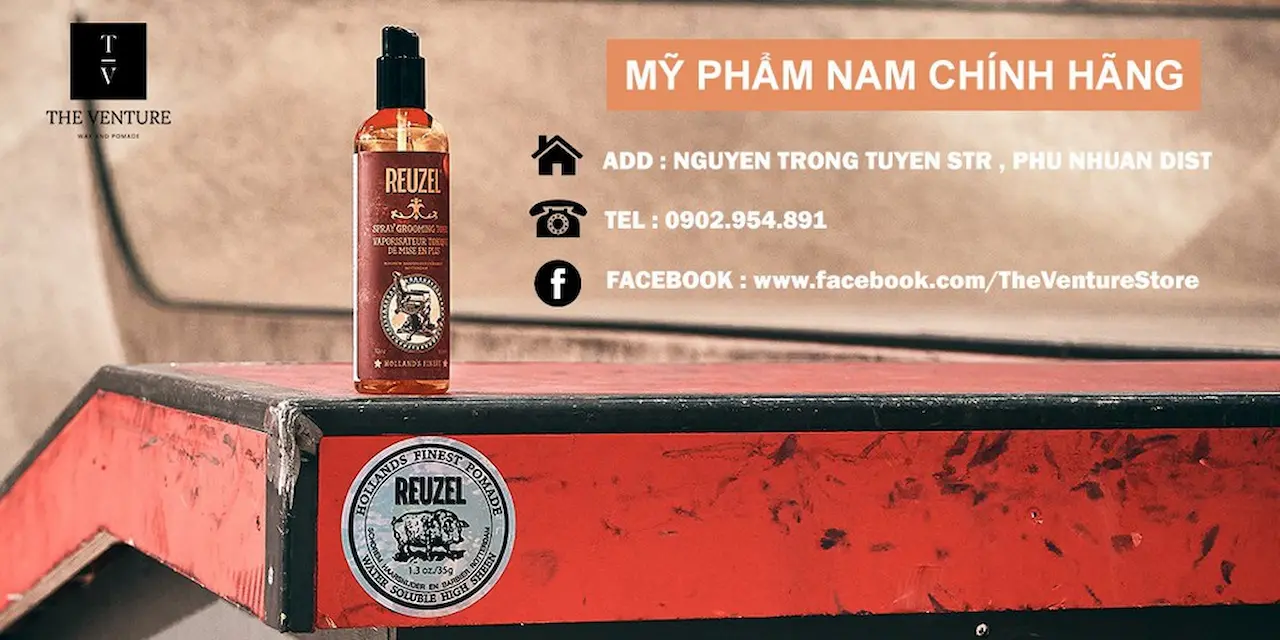 The Venture - Wax And Pomade 1 Sản Phẩm Tạo Kiểu Tóc Chính Hãng . Tạo Kiểu Tóc - Tất Cả Sản Phẩm Các Loại Sáp Vuốt Tóc, Keo Xịt Tóc, Wax, Gel Vuốt Tóc Giúp Tạo Kiểu Tóc Cá Tính.