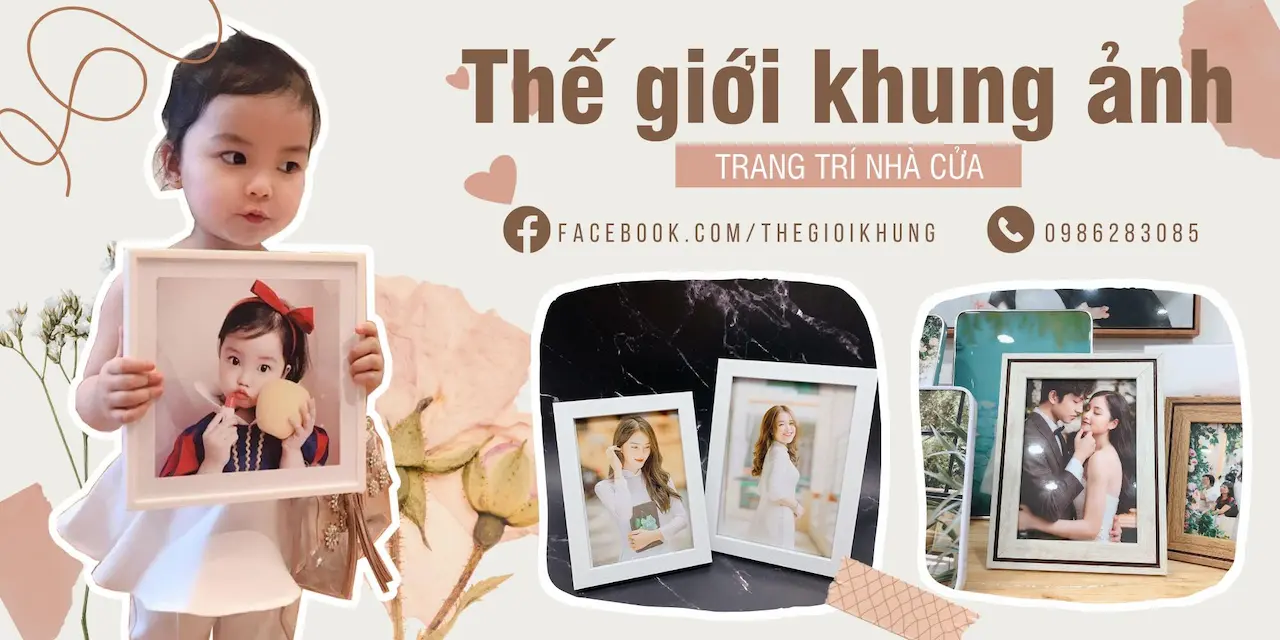 Thế Giới Khung Ảnh Shop Online 24/24 Chuyên Các Dòng Tranh Canvas, Khung Ảnh Treo Tường, Khung Ảnh Để Bàn Giá Rẻ, Chất Lượng Cao.