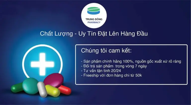 Trung Đông Pharmacy 1 Thân Tâm Mạnh Khỏe - Cuộc Sống Bình An Cam Kết Luôn Mang Đến Cho Quý Khách Hàng Những Sản Phẩm Chính Hãng Tốt Và Rẻ Nhất Thị Trường.