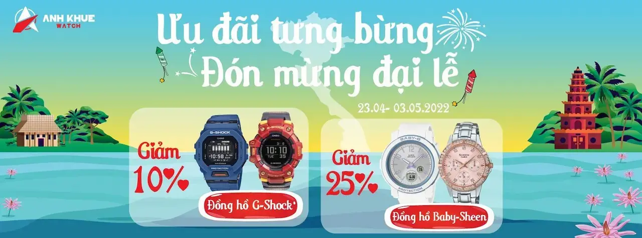 Đồng Hồ Casio Chính Hãng Được Bảo Hành Chính Hãng Casio Nhật Bản Từ 1 Đến 5 Năm Tại Anh Khuê Watch