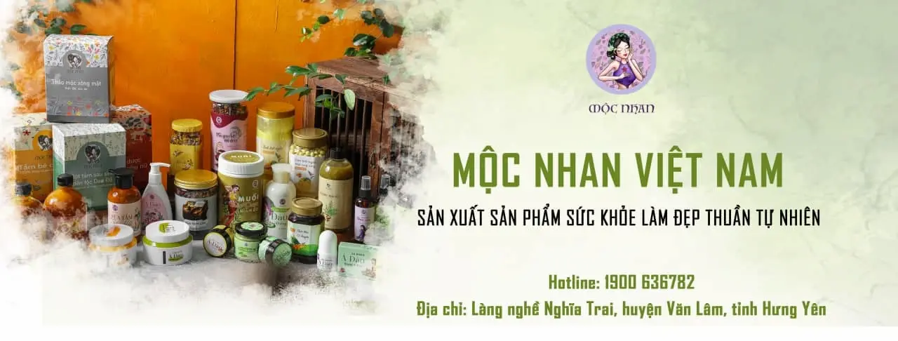 Mộc Nhan Natural Là Thương Hiệu Mỹ Phẩm Chiết Xuất Từ 100% Thành Phần Thảo Mộc Cổ Truyền - Chuyên Chăm Sóc Sức Khoẻ Và Nhan Sắc Cho Phụ Nữ Sau Sinh.