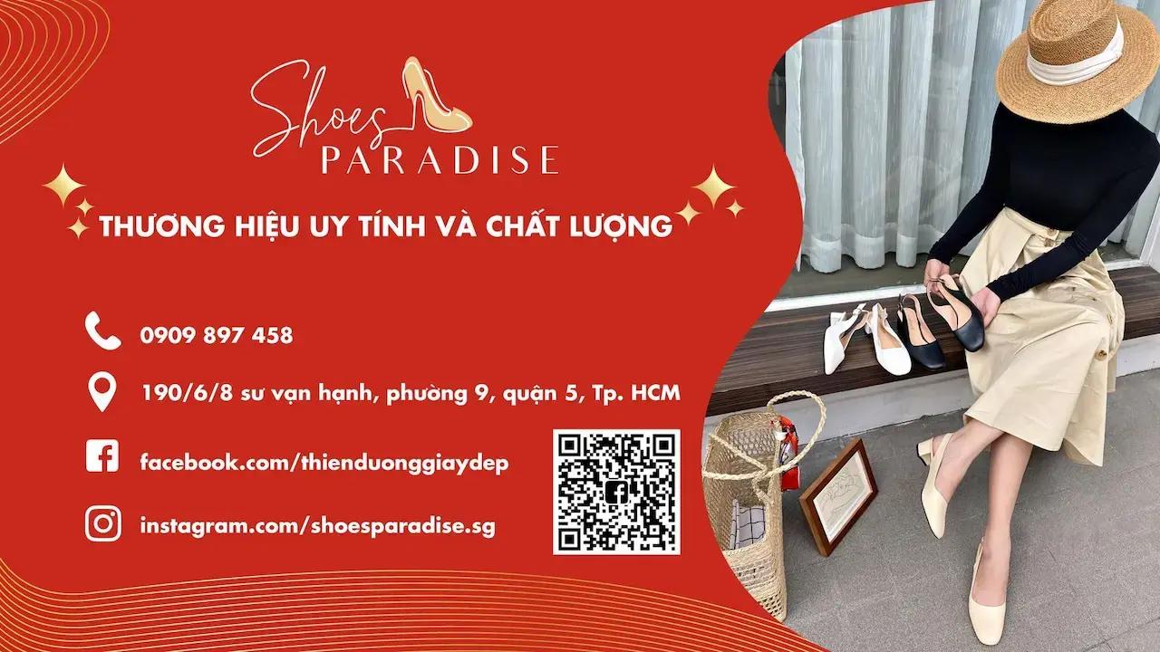 Shoes Paradise Thương Hiệu Độc Quyền Cục Shtt. Thiên Đường Giày Xing Tại Nhà Shoes Paradise - Săn Sale Siêuu Khủng - Giảm Mạnh Từ 10% - 50%.