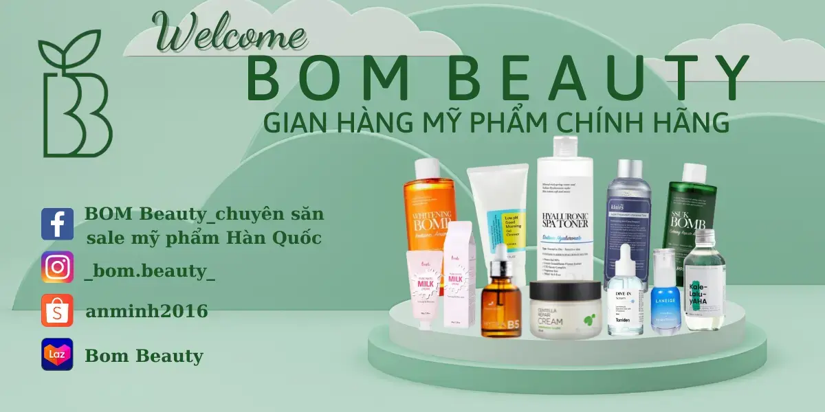 Bom Beauty  Đặt Chân Lên Thị Trường Việt Nam Từ Năm 2015, Với Ưu Thế Mạnh Nhất Đến Từ Những Sản Phẩm Makeup.