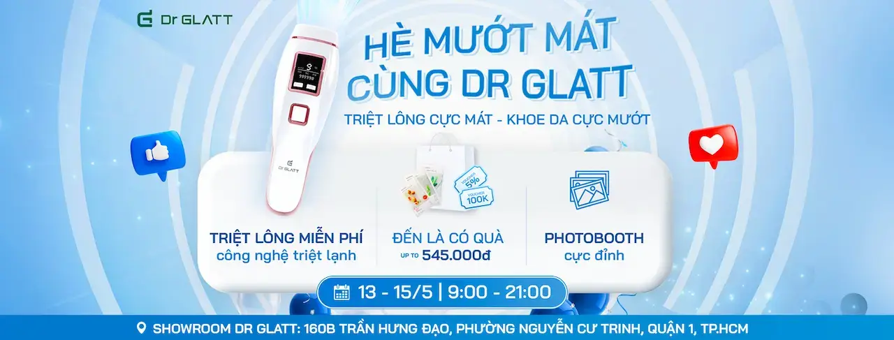 Máy Làm Đẹp Dr Glatt Đa Chức Năng Công Nghệ Đức Làm Đẹp Dễ Dàng, Hiệu Quả Chuyên Sâu Cho 1 Phụ Nữ Việt