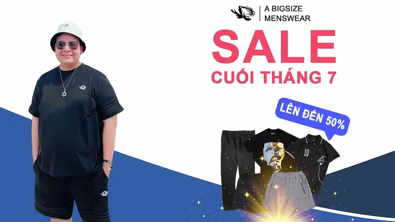 A Bigsize Menswear Áo Nam Bigsize, Áo Ngoại Cỡ, Áo Kích Cỡ Lớn - 4xl 110-120kg, Shop Big Size For Men Hoàn Tiền 111% Nếu Hàng Giả, Nhiều Mã Giảm Giá Hôm Nay. Mua Ngay!