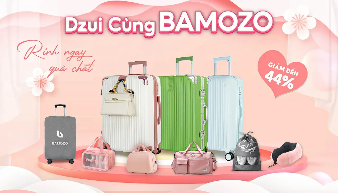 Bamozo Cam Kết Sẽ Cố Gắng Không Ngừng Vì 1 Lợi Ích Của Người Dùng Việt Nam Với Mong Muốn Mang Đến Cho Khách Hàng Những Mẫu 𝐕𝐚𝐥𝐢 𝐭𝐡𝐮̛𝐨̛𝐧𝐠 𝐡𝐢𝐞̣̂𝐮 𝐕𝐢𝐞̣̂𝐭 Đẹp Mắt, Tiện Ích, Bền Bỉ, Chất Lượng Với Mức Giá Rẻ Nhất