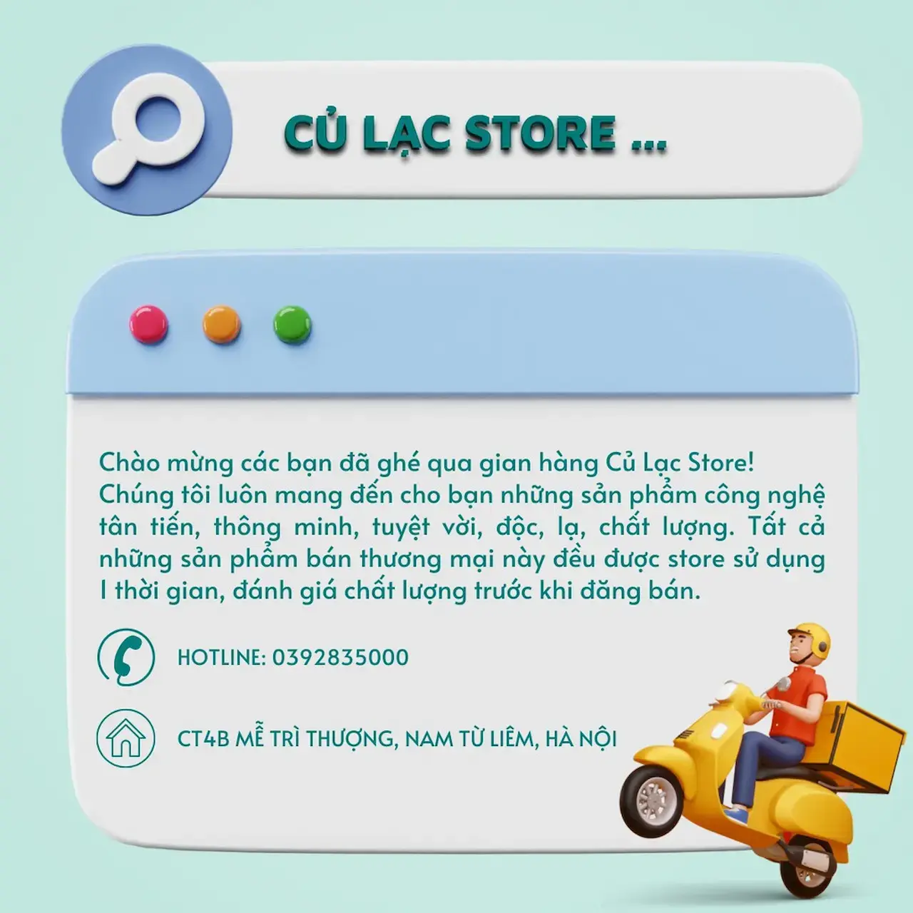 Với Củ Lạc Store, Các Bạn Sẽ Được Hưởng Những Cam Kết Đặc Biệt - Hàng Chính Hãng 100% - Sản Phẩm Công Nghệ Tân Tiến, Thông Minh.