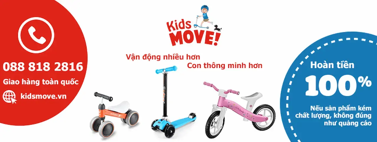 Kidsmove - Thế Giới Xe Của Bé Cung Cấp Các Loại Xe, Phụ Kiện Thể Thao Cam Kết Bán Hàng Chính Hãng, Hoàn Tiền 100% Nếu Sản Phẩm Không Đúng Với Quảng Cáo.