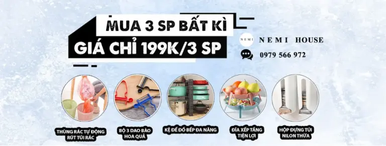 NEMI Siêu Thị Đồ Thông Minh 1 Shop Chuyên Cung Cấp Các Sản Phẩm Tiện Ích Trong Nhà Chẳng Hạn Như Đồ Dùng Vệ Sinh, Đồ Dùng Nhà Bếp, V.v.
