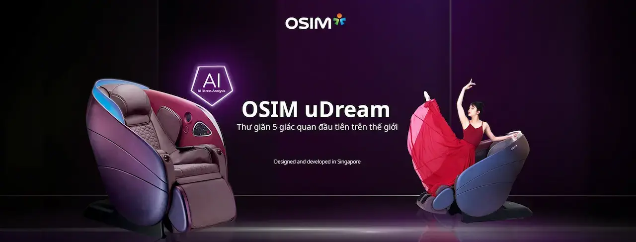 Osim Thương Hiệu Chăm Sóc Sức Khoẻ Số 1 Châu Á Với Hơn 40 Năm Kinh Nghiệm Và Cống Hiến Không Ngừng Trong Việc Phát Triển Các Sản Phẩm Sáng Tạo Và Đáng Tin Cậy Cho Lối Sống Lành Mạnh