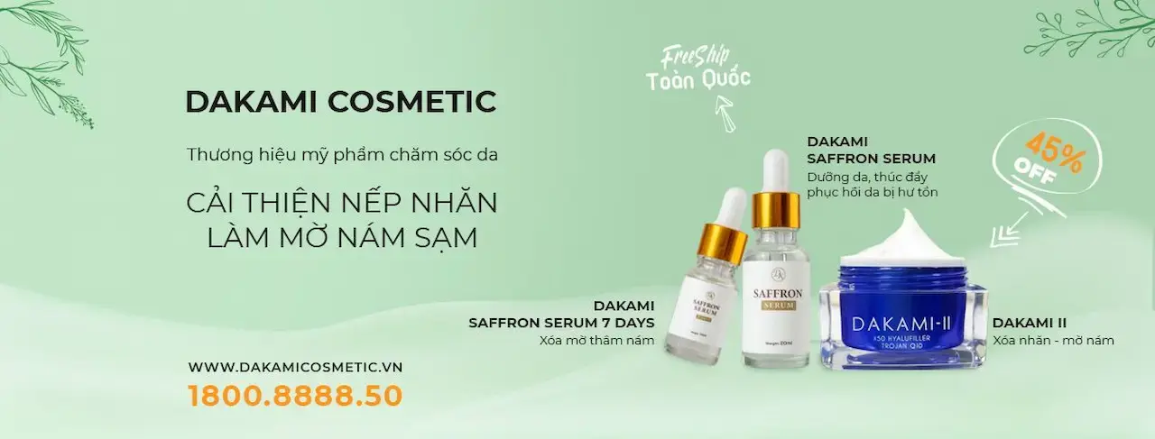 Dakami Cosmetic Là Công Ty Phân Phối Độc Quyền Dòng Sản Phẩm Chính Hãng 100%, Cam Kết Hoàn Tiền Cho Các Sản Phẩm Vỡ, Thiếu, Lỗi