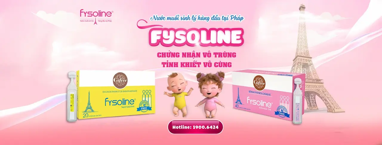 Chỉ Với 1 Ống Nước Muối Sinh Lý Fysoline Nhỏ Vệ Sinh 2 Lần Mỗi Ngày, Đôi Mắt Chiếc Mũi Của Con Sơ Sinh Sẽ Được Bảo Vệ Trước Mọi Tác Nhân Có Hại Ngoài Môi Trường (Bụi Mịn, Virus, Vi Khuẩn,...)