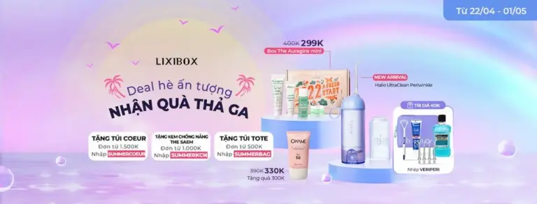 Lixibox là 1 địa chỉ mua sắm mỹ phẩm uy tín được các Beauty Blogger và các tín đồ yêu làm đẹp lựa chọn
