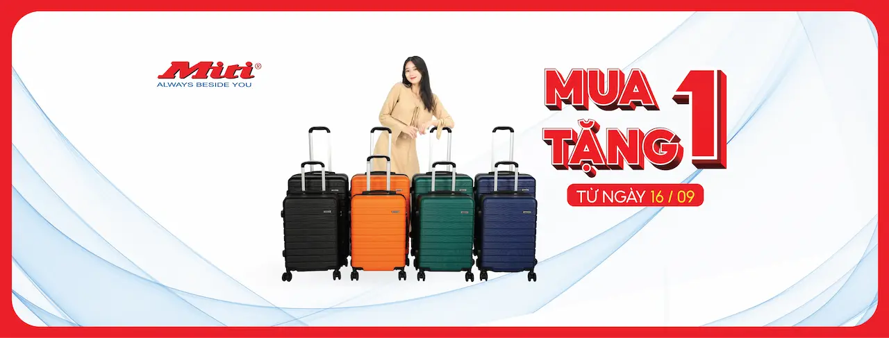 Miti Nhà Sản Xuất Vali - Balo - Cặp - Túi Xách Số 1 Việt Nam Thương Hiệu Miti Với Hơn 30 Năm Hình Thành Và Phát Triển Hệ Thống Cửa Hàng Toàn Quốc. Bảo Hành Trọn Đời.