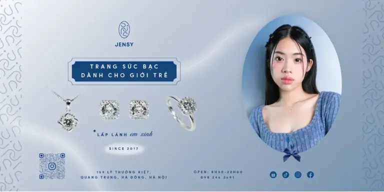 Jensy 1 Trang Sức Bạc Dành Cho Giới Trẻ  sẽ luôn lắng nghe, thấu hiểu để giúp bạn có được những trải nghiệm tốt nhất trên con đường tự tin tỏa sáng