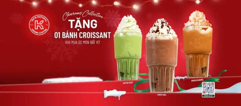 K Coffee Quét Qr Đặt Ngay Để Thưởng Thức Trà Xuân Cho Năm Mới Luôn Ngập Tràn Niềm Vui Nhé!