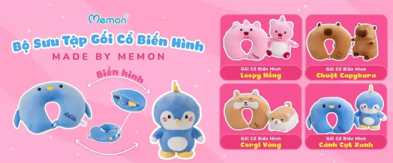 Memon 1 Thương hiệu gấu bông Việt Nam cam kết mang đến sản phẩm tốt nhất với mức giá phù hợp