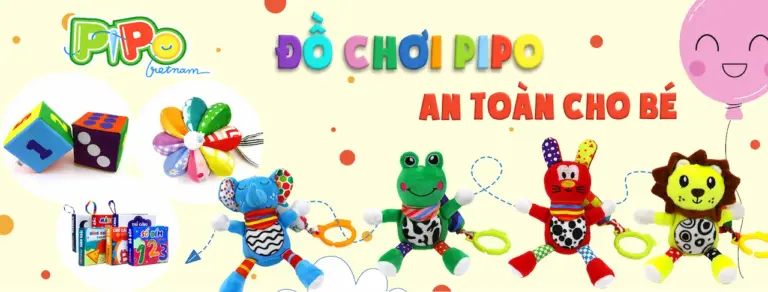 Đồ chơi vải Pipo đảm bảo tiêu chuẩn đồ chơi an toàn QCVN 03:2009/ BKHCN – Hợp quy/ Hợp chuẩn số 2357/Vietcert