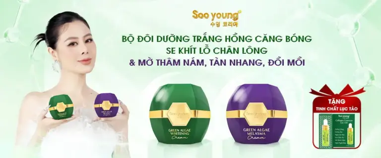 SOOYOUNG Mỹ phẩm Soo Young 수영 코리아 Chính Hãng Mỹ Phẩm Cao Cấp Cho Nam Và Nữ  Ưu Đãi Đến 20%  Miễn Phí Ship Toàn Quốc