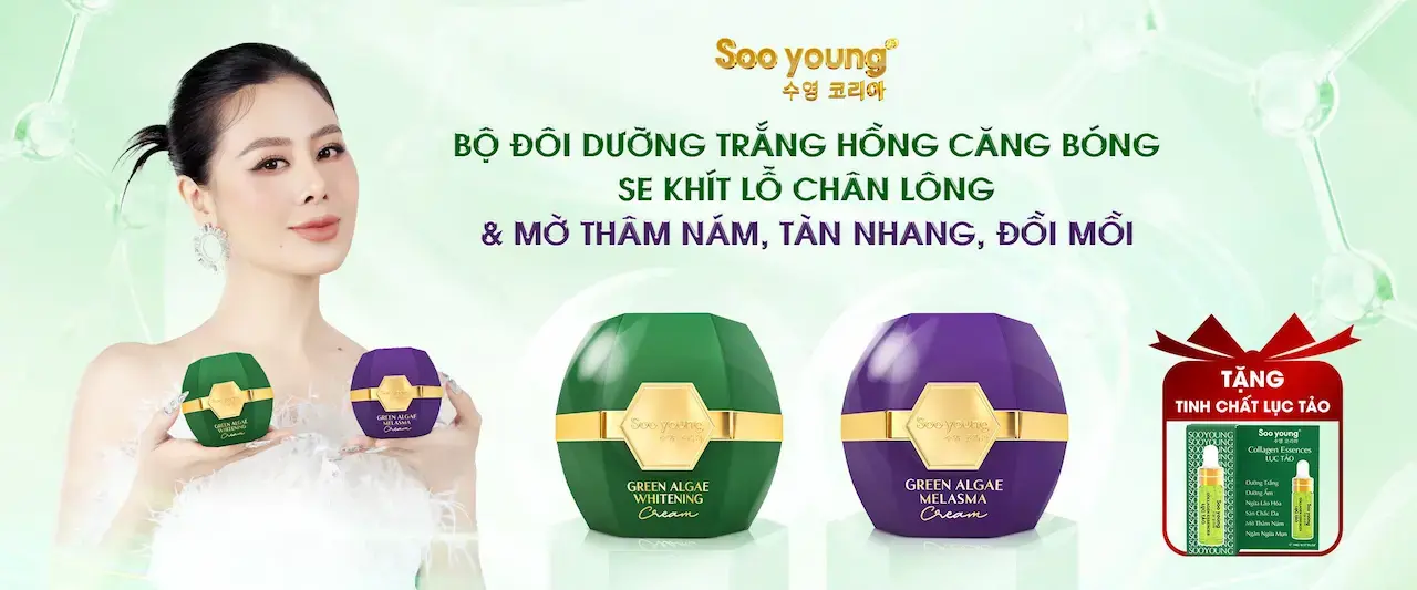 SOOYOUNG Mỹ phẩm Soo Young 수영 코리아 Chính Hãng Mỹ Phẩm Cao Cấp Cho Nam Và Nữ  Ưu Đãi Đến 20%  Miễn Phí Ship Toàn Quốc