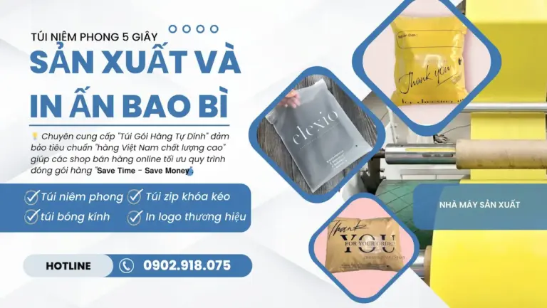 Túi Niêm Phong Túi Gói Hàng tuiniemphong5giay Chuyên cung cấp "Túi Gói Hàng Tự Dính" đảm bảo 1 tiêu chuẩn "hàng Việt Nam chất lượng cao" giúp các shop bán hàng online tối ưu quy trình đóng gói hàng