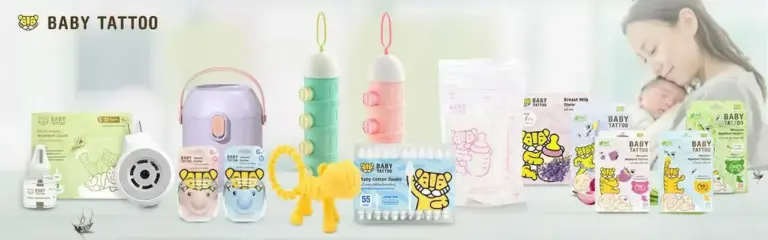 Baby Tattoo Thương Hiệu Đồ Dùng Mẹ & Bé Đến Từ Thái Lan 1 Lựa Chọn Các Sản Phẩm Dành Cho Bà Mẹ Và Trẻ Em Chất Lượng Cao