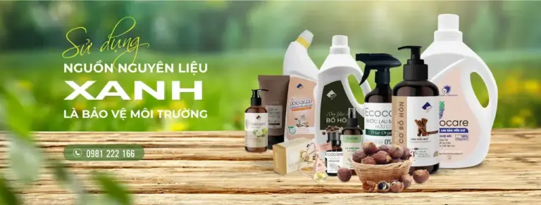 Ecocarevn Ecocare Việt Nam Sản xuất vận hành chuỗi phân phối các sản phẩm có nguồn gốc từ 1 thiên nhiên