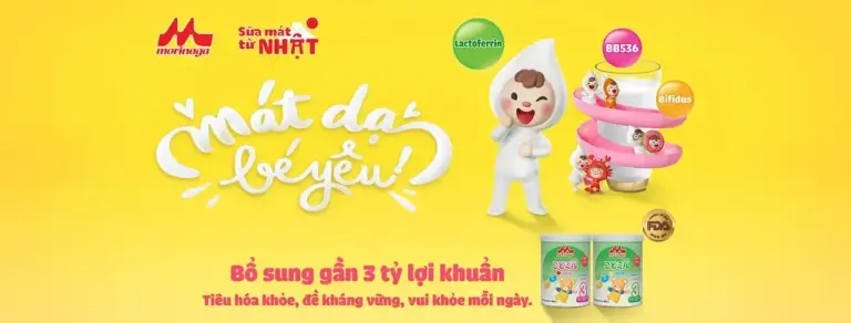 Morinaga Mẹ Chọn Sở Hữu Những Dưỡng Chất Tốt Từ Nhật Bản Như Lactoferrin Tăng Cường Đề Kháng Bé Yêu Khỏe Mạnh Lớn Nhanh, Hơn 2.8 Tỷ Lợi Khuẩn Bb536 Và Bifidus Factor Giúp Bé Tiêu Hoá Khoẻ