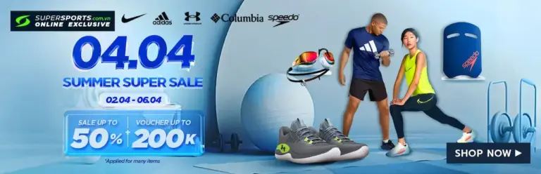 Supersportsvietnam  phân phối thương hiệu các mặt hàng về thể thao hàng đầu tại Thái Lan và Vietnam. Được thành lập tại Thái Lan vào năm 1997 với tên gọi ban đầu Supersports