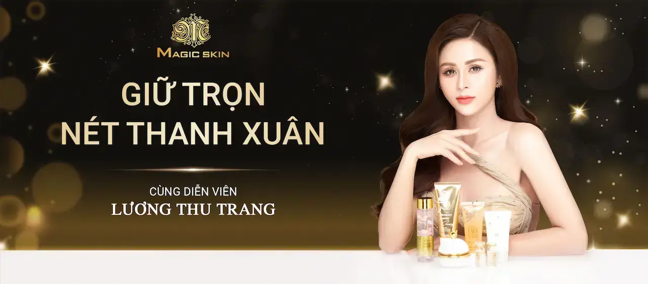 MagicSkin Lấy cảm hứng từ những viên đá quý hoàng gia châu u, từng giọt tinh chất với độ lỏng hoàn hảo, thấm đượm trên da