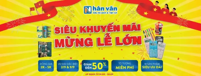 Nhà Sách Nhân Văn Nhanh chân lên lịch ghé cửa hàng gần nhất để không bỏ lỡ siêu phẩm hot này nhé!