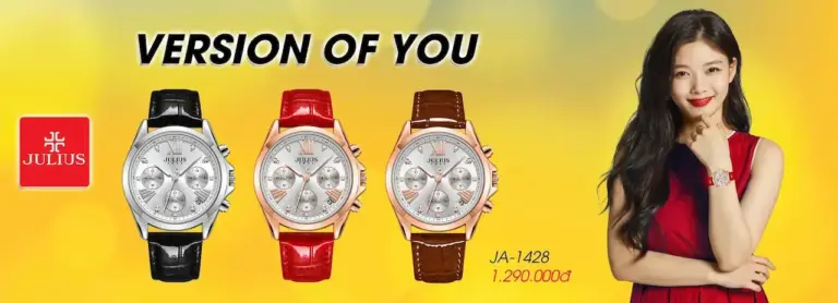 JULIUS 1 Đồng hồ máy điện tử với nhiều chức năng giúp quý cô có thể quản lý công việc hiệu quả hơn