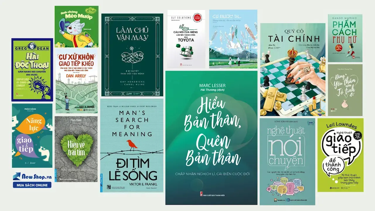 NEWSHOP 1 Hãy cùng bước vào thế giới tâm lí phức tạp và đầy sắc màu của chính mình thông qua trang sách đặc biệt này!