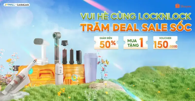 JoyMall là nhà phân phối online chính thức của thương hiệu Lock&Lock, Elmich, Sunhouse tại Việt Nam