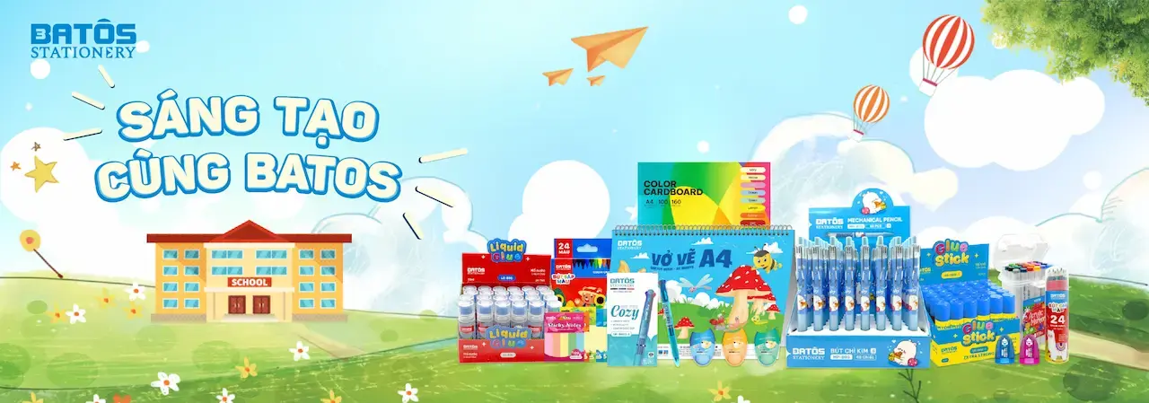 Công ty cổ phần chuyên bán buôn Batos 1 Hàng Tốt - Giá Tốt - Dịch vụ Tốt giúp khách hàng dễ dàng tiếp cận được tới các sản phẩm văn phòng phẩm, hàng tiêu dùng một cách trực quan và nhanh chóng