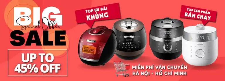 Cuckoo Nhập khẩu và Phân phối Nồi cơm điện Cuckoo Hàn quốc Cam kết hàng Hàn Quốc nội địa 100%, dịch vụ hỗ trợ khách hàng 24/7, hỗ trợ sau bán hàng chu đáo