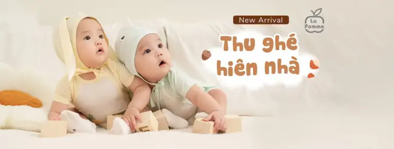 La Pomme 1 quần áo sơ sinh chuyên cung cấp những mẫu quần áo đẹp, chất vải cao cấp, thoáng mát