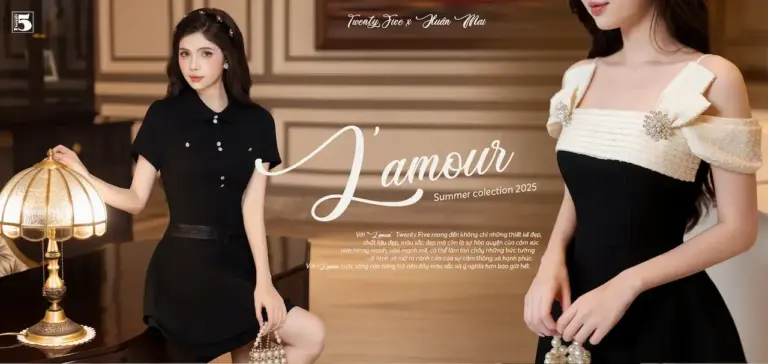 Twentyfive 𝐓𝐰𝐞𝐧𝐭𝐲.𝐅𝐢𝐯𝐞  Fashion 1 Thiết kế basic phù hợp với hầu hết dáng người từ đầy đặn hay nhỏ nhắn