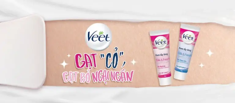 Hãy Veet ngay khi "cỏ" khoảng 2mm, dọn "cỏ” dễ dàng và hiệu quả hơn Biển êm, da mượt, Em thỏa sức tỏa chất hè !!!
