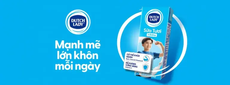 Sữa Tươi Dutch Lady có đường Các mẹ hãy tham gia với cộng đồng chúng tôi để cùng nhau xây nền 1 sức khỏe, gắn kết gia đình